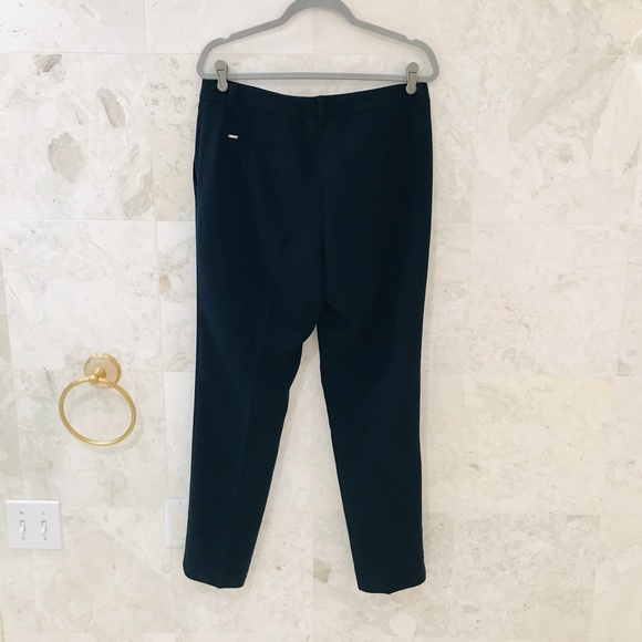 DONNA KAREN Navy Blue Pants Skinny Leg Size 8 - Picture 2 of 9